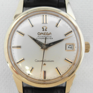 Omega Constellation Calendar with date 1960 all original: Omega buckle, Omega strap ref 14393 cal 561