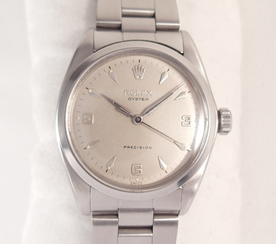 Rolex Oyster Precision 6426 long steel bracelet 78350 vintage year 1953