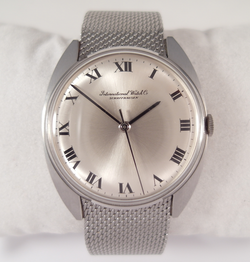 IWC NOS stunning all steel vintage, never worn, ref 1419 1973