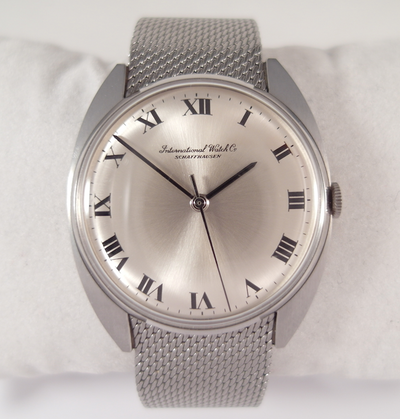 IWC NOS stunning all steel vintage, never worn, ref 1419 1973